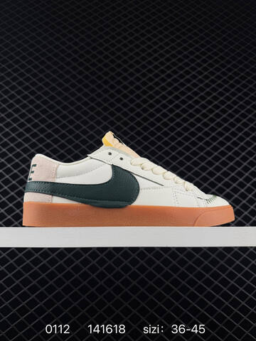 Nike Blazer Low 77 Jumbo DQ1470-141 White Light Blue EU 36-45 Casual - Unisex (BS-73187)
