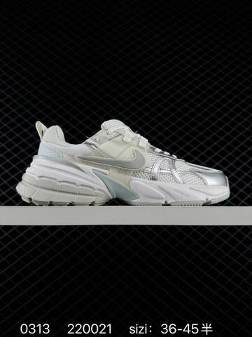 Nike V2K Run White Metallic Silver Light Blue Grey EU 36-45 Running - Unisex (BS-72668)