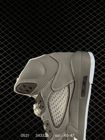 Air Jordan 5 Retro Wolf Grey Replica AIR JORDAN 5 Aj5 Lifestyle BS-79190