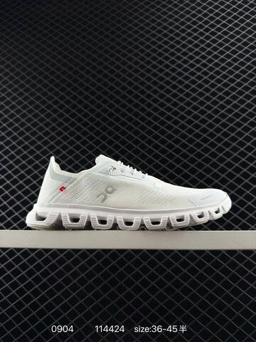 On Cloud 6 Coast Black White EU 36-45 Running Shoe Running Sneakers - Unisex (BS-85502)