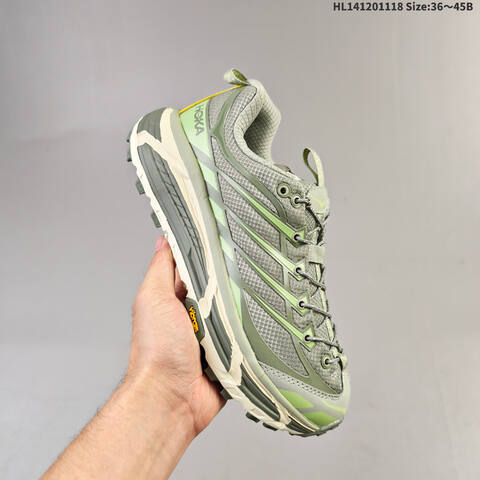 HOKA ONE ONE Mafate Three 2 Off White Light Beige Grey EU 36-45 Trail Shoe Trail Running Sneakers Unisex BS-69474