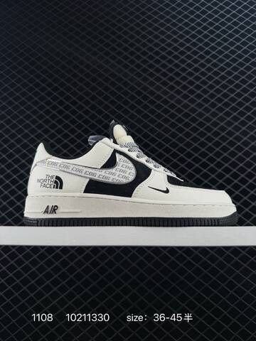 Nike Air Force 1 07 Low White Black EU 36-45 Lifestyle - Unisex BS-74313