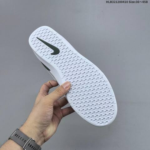 Nike SB Force 58 White Grey Dark Green EU 36-45 Skate Shoe - Unisex (BS-60839)