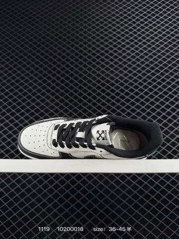 Nike Air Force 1 07 Low CDG Black White EU 36-45 5 Lifestyle - Unisex (BS-85462)