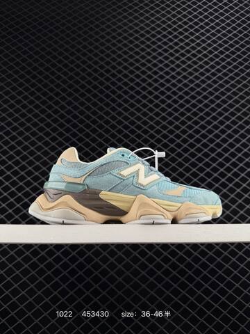 New Balance 9060 Light Blue Beige White Brown EU 36-46 Sneaker - Unisex (BS-82693)