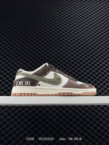 Nike Dunk Low White Navy EU 36-45 5 Skate - Unisex (BS-74502)