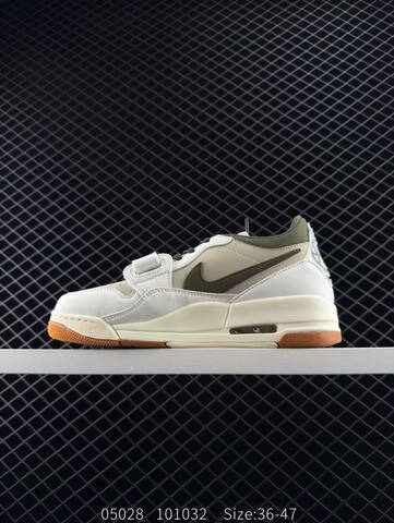 Jordan Air Jordan Legacy 312 White Beige Olive Gum Brown EU 36-47 Basketball Shoe - Unisex (BS-81292)