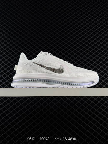 Nike Pegasus Premium Airscape White Metallic Silver EU 36-46 Running Shoe Unisex BS-70700
