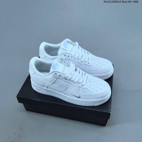 Nike Air Force 1 White Gold Yellow Green EU 36-45 Sneaker - Unisex (BS-65979)