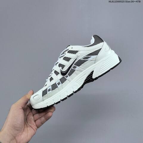 Nike P-6000 Brown White Gray Black EU 36-47 Running Shoe - Unisex (BS-60143)