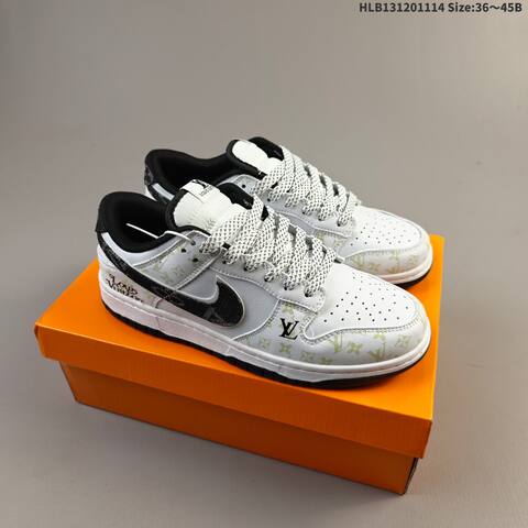 Nike Dunk SB Low Black Cream White Light Purple EU 36-45 Skate Shoe - Unisex (BS-63771)