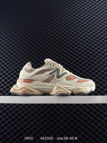 New Balance 9060 Beige Peach Brown Off White EU 36-45 Sneaker - Unisex (BS-82848)