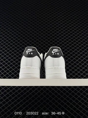 Nike Air Force 1 Low 07 White Black EU 36-45 Lifestyle - Unisex (BS-73211)