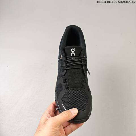 On Running Cloud 5 All Black EU 36-45 Running Shoe Running Sneakers - Unisex (BS-69826)