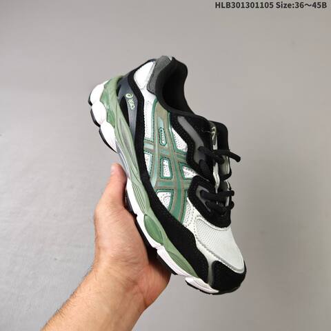 ASICS GEL NYC Black Graphite Silver EU 36-45 Running Shoe Running Sneakers - Unisex (BS-69320)