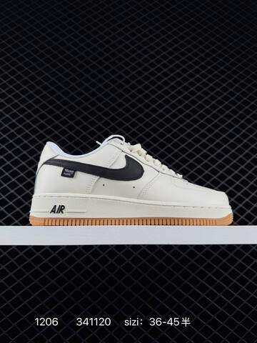 Nike Air Force 1 07 Sail White Black Gum EU 36-45 5 Lifestyle - Unisex (BS-73825)