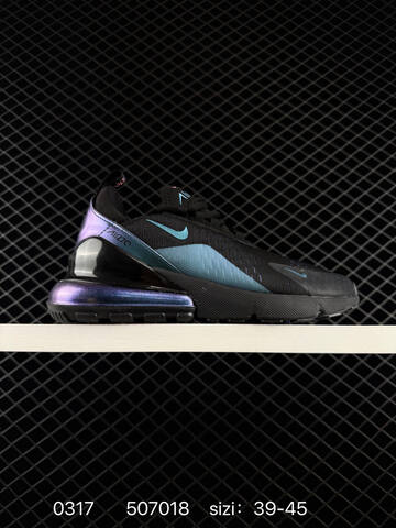 Nike Air Max 270 Black Blue EU 39-45 Lifestyle - Unisex (BS-72627)
