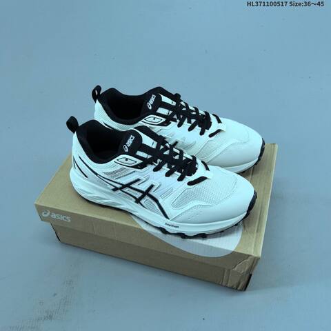 ASICS Amplifoam Trail Running Shoe Off White Navy Beige EU 36-45 - Unisex (BS-68827)