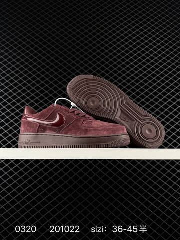 Nike Air Force 1 07 Burgundy EU 36-45 Lifestyle - Unisex (BS-72566)