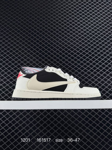 Jordan Air Jordan 1 Low OG SP Sail Black Red Yellow EU 36-47 Sneaker - Unisex (BS-80134)