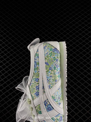 ASICS Mexico 66 White Green Blue EU 36-41 Sneaker Casual Sneakers - Unisex (BS-81686)