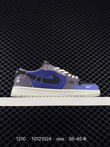 Nike SB Dunk Low Purple Blue Black EU 36-45 5 Skate - Unisex (BS-73780)