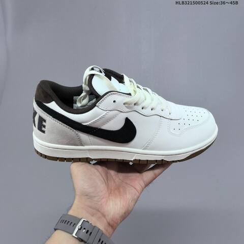 Nike Big Low White Navy Black Brown EU 36-45 Skate Shoe - Unisex BS-60159