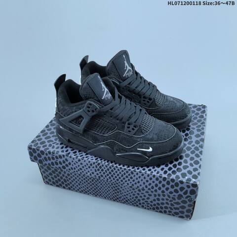 Nike Air Jordan 4 Retro White EU 36-47 5 Basketball - Unisex BS-66935