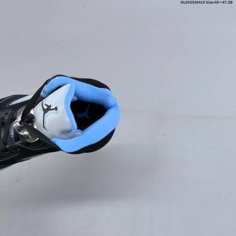 Jordan Air Jordan 5 Retro Black University Blue Grey EU 40-47 5 Basketball - Men's (BS-66131)