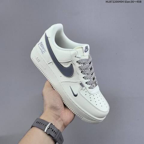 Nike Air Force 1 07 LV8 CS5288-091 Off White Dark Grey EU 36-45 Sneaker - Unisex BS-60945
