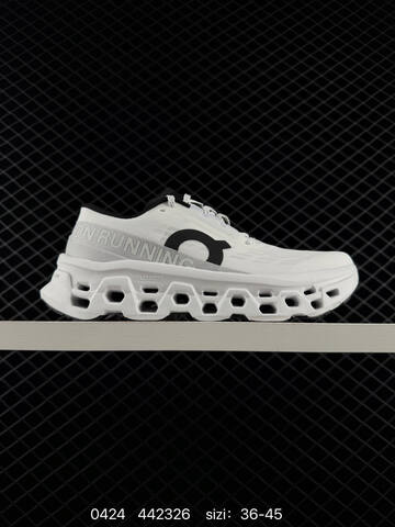 On Cloudmonster Pale Yellow Cream White EU 36-45 Running Shoe Running Sneakers - Unisex (BS-85336)