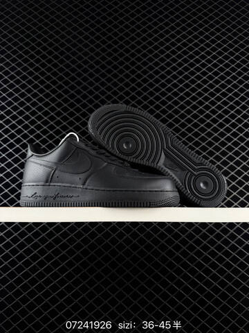 Nike Air Force 1 Low Black White EU 36-45 Lifestyle - Unisex (BS-70105)