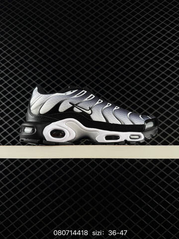 Nike Air Max Plus Black White Grey Gold Blue EU 36-47 Running - Unisex (BS-69892)