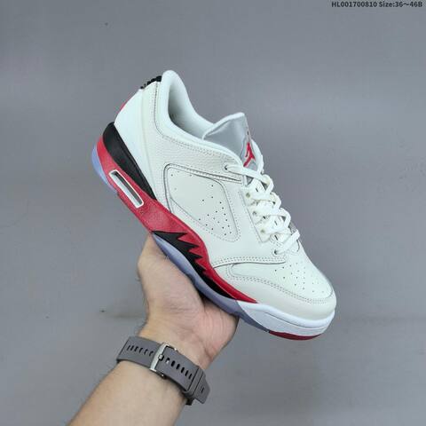 Jordan Air Jordan 5 White Red Black Ice Blue 36 46B Basketball - Women s BS-65780