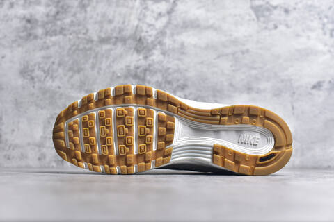 Nike P-6000 White Grey Black Gum Running Shoe (BS-59681)