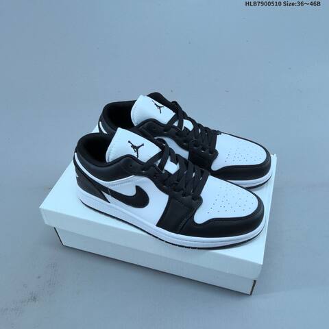 Jordan Air Jordan 1 Low OG DC0774-101 Black White EU 36-46 Basketball - Unisex (BS-66002)