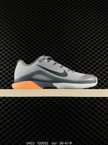 Nike Zoom Vapor 12 HC Grey Orange EU 36-47 Training - Unisex (BS-71913)