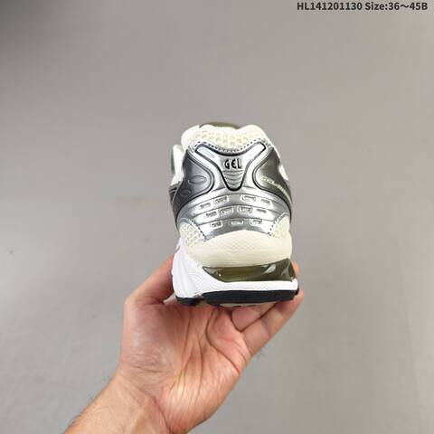 Asics Gel-Kayano 14 Cream Silver Black EU 36-45 Running Shoe Running Sneakers - Unisex (BS-69203)