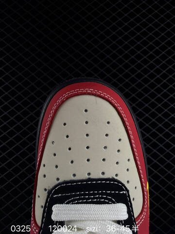 Nike Air Force 1 Low Black Red Purple Orange Beige EU 36-45 Skate - Unisex (BS-72466)