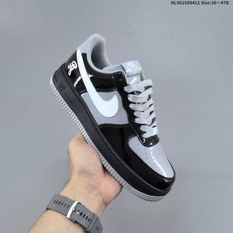 Nike Air Force 1 07 Black Grey White EU 36-47 Sneaker - Unisex BS-60824