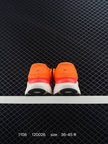 Nike Air Zoom Structure 26 Orange Black White EU 36-45 Running - Unisex (BS-74309)