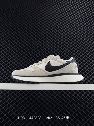 Nike Phoenix Waffle Sail Light Beige Burgundy Gum EU 36-45 Casual - Unisex (BS-74398)