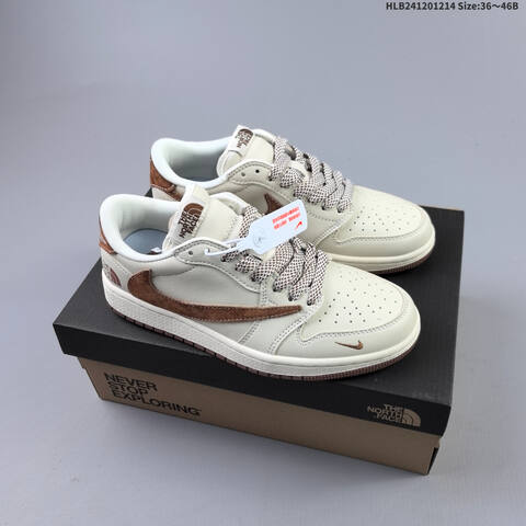 Nike Air Jordan 1 x Travis Scott AIR JORDAN DIY DS2088-007 36 36 5 Lifestyle - Women s BS-67440