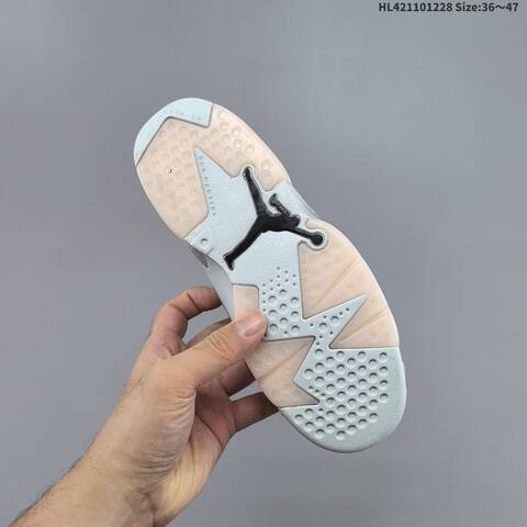 Jordan Air Jordan 6 Retro Georgetown Silver White EU 36 47 Basketball - Unisex (BS-67213)