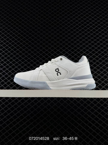 On The Roger Clubhouse Pro White Grey EU 36-45 Tennis Shoe Casual Sneakers - Unisex (BS-85010)