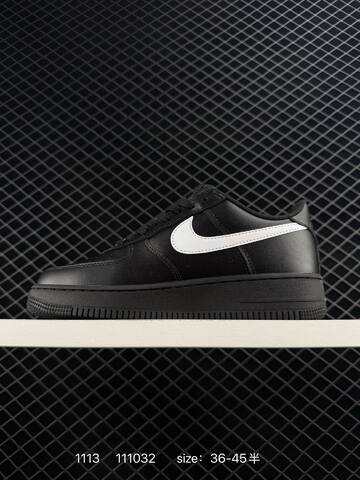 Nike Air Force 1 07 Black White 36-45 Lifestyle - Unisex (BS-74224)