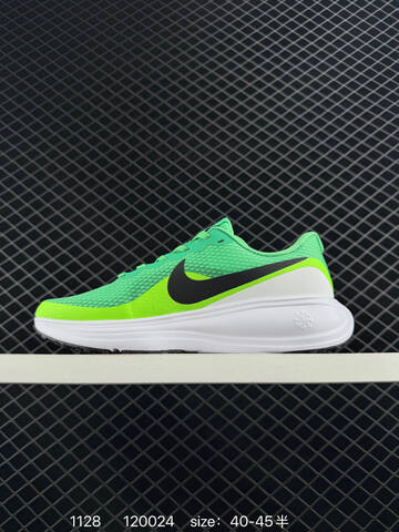 Nike Revolution 8 Green Volt Black White EU 40-45 Running - Men's (BS-73960)