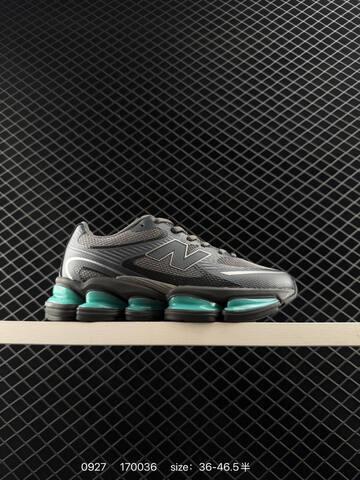 New Balance 2000 Dark Grey Teal Black EU 36-46 5 Running Shoe - Unisex (BS-82762)