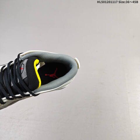 Jordan Air Jordan 4 RM White Grey Black Yellow Red EU 36-45 Casual - Unisex BS-63578