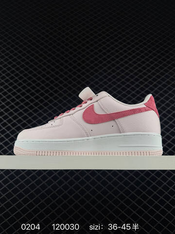 Nike Air Force 1 07 LX Light Pink White With Pink Swoosh EU 36-45 Casual - Unisex (BS-72822)